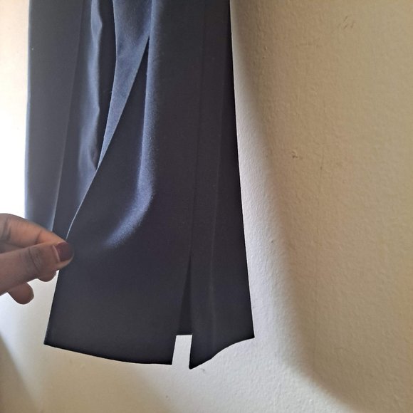 Margaret M Black Ankle Pants with Slits -| Size 8 - Picture 6 of 6